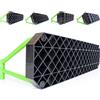 QUICKPLAY Replay Station Football Rebound Board - Rimbalzo portatile a doppia superficie con angolo regolabile - Attrezzatura per allenamento di calcio per controllo e passaggio, pratica di tiro - 95