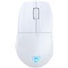 Turtle Beach Pure Air - Mouse da gioco RGB wireless ergonomico e ultraleggero, con sensore ottico a 26K DPI, dotato di batteria da 125 ore, illuminazione RGB - Bianco