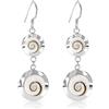 PLANETYS - Orecchini Occhio di Santa Lucia Shiva Argento Sterling 925
