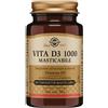 SOLGAR IT. MULTINUTRIENT SpA Solgar - Vita D3 1000 Masticabile 100 tavolette masticabili gusto fragola e banana