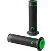 Lampa 90582 Sport-Grip, manopole per Manubrio Moto universali Set 2 Pezzi Destra e Sinistra in Gomma- Verde