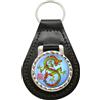 Gifshop UK Portachiavi In Pelle Con Drago Cinese