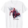 Marvel Spider-Man Game Abstract City Swing Maglietta