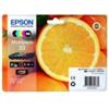 Epson Cartucce inkjet Arance T33 Epson 5 colori Conf. 5 - C13T33374011