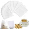 NAMIS 400Pcs Sacchetti Filtro per Tè con Coulisse Bustina Di Tè Vuota Sacchetti per Tisane Bustine da Tè Filtro con Coulisse Filtro per Tè Spezie Tè e Erbe Aromatiche Caffè 7 x 9cm