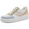 MARCO TOZZI Donna Sneaker Morbido Feel Me Soletta Estraibile Fodera Interna Morbida Casual, Bianco (White Multi), 40 EU