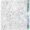 rabbitgoo Pellicola Privacy per Finestre e Vetri 3D Fiori Decorative Autoadesive Controllo di Calore con Effetto Arcobaleno Anti-UV, Pellicola Vetri Finestre per Casa Bagno Cucina Ufficio, 44.5x300cm