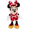 Disney Store Official Mini Peluche Imbottito di Minnie, con Classico Vestito Rosso a Pois, 23 cm