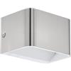 EGLO - SANIA 4 APPLIQUE A LED IN ALLUMINIO NICKEL OPACO 6W 3000K 670LM 98424
