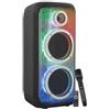 CASSA AUDIO DIFFUSORE AMPLIFICATO TECHNO BT CON RADIOMICROFONO - WOOFER 10"