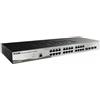 D-LINK SWITCH 24-PORT 10/100/1000BASE-T + 4 SFP PO D-LINK SWITCH 24-PORT 10/100/