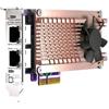 QNAP QM2-2P2G2T SCHEDA DI RETE E ADATTATORE INTERNO ETHERNET 2500 MBIT/S 2XPCIE
