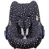 JYOKO KIDS Rivestimento per seggiolino auto in cotone compatibile con Maxi Cosi Cabriofix City Streety (Winter Sky)