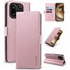 Yunubeyii Cover Libro per OnePlus 15 - [Blocco RFID] Luxury PU Leather Portafoglio Card Holder Magnetic Phone Custodia con Kickstand, Cover Protettiva Antiurto, Rosa