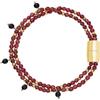 Breil, Collezione Magnetica System, Bracciale Donna a Due Catene con Pietre Naturali, Chiusura con Magnete, Compatibile con Tutti gli Elementi Magnetica System, Idea Regalo Donna