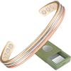YINOX - Braccialetto magnetico da donna, in rame, con 8 magneti, ideale come regalo per mogli e madri