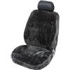 Torrex® coprisedile in pelle d'agnello - nessun patchwork - copertura completa con licenza generale d'esercizio (ABE) Taglia universale (colore nero)