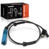 Frankberg Sensore Velocità Ruota Sensore ABS Asse Anteriore L/R 34526771702 | Compatibile con BMW Serie 5 E60 E61 520 523 525 530 535 540 545 550, Serie 6 E63 E64 630 635 645 650; con cavo, 2-Poli
