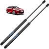 Koaudb 2x Ammortizzatori Posteriori per Kia Rio III Hatchback 2011-2017 | Nero Pistoni Portellone Posteriore Ammortizzatori Cofano Molle a Gas per #817801W200