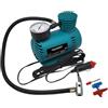 FAST WORLD SHOPPING Compressore Portatile Aria Compressa 12V, Mini Compressor Auto, Moto, Bici, Palloni, Pompa Elettrica con Manometro, Alimentazione Accendisigari, Gonfiaggio Rapido