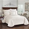 Historic Charleston Charles Modern Farmhouse Floral Matelasse, copriletto Trapuntato, Cotone, Avorio, King/Lime King