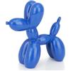 AMOIENSIS 4 Inch Vibrant Blue Balloon Dog Sculpture - Small Animal Statue for Shelf and Desktop Decor, Eclectic Nick Nacks