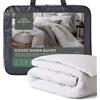 Fine Bedding The Fine Bedding Company Piumino invernale in piuma d'oca super king da 13,5 tog, con imbottitura naturale traspirante, morbido cotone lavabile, per letto super king size