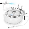 iklestar Macchina per microdermoabrasione 3 in 1 con pistola a spruzzo, kit professionale per dermoabrasione viso diamantata per uso personale in salone, 65-68 cmHg