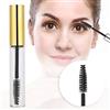 Salmue Vuoto Tubo Mascara, 5 Colori 10ml Vuoto Ciglia Olio Crescita Tubo Contenitore Mascara Bottiglia Riutilizzabile Contenitore FAI TE Mascara Pennello(2#)