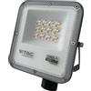 V-TAC PRO Faro LED SMD Chip CREE 10W Nero CCT IP65 con Driver Integrato - SKU 240726