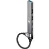 goobay Hub USB 3.2 a 5 porte Slim/USB, multipresa USB, hub USB/Slim USB-C a 3X USB-A e 2 X USB-C Multiport Adapter USB 3.0 Hub / 5 Gbps USB Splitter / 74460