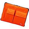 Lihit Lab Teffa Bag in Bag - Size A5 (10 X 7.1) - Orange [Office Product]