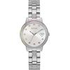 GUESS Three of Hearts GW0657L1 - Orologio da polso da donna, 3 bar, diametro cassa: 34 mm, colore: Argento