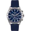 Breil, Collezione Sideline, Cronografo Uomo con Cassa 43 mm in Acciaio Satinato, Lunetta in Acciaio Bilux con Scala Tachimetrica, Resistente all'Acqua fino a 10 atm, Vetro Minerale