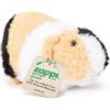 Zappi Co Porcellino d'India di peluche 100% riciclato - Tricolore nero, bianco e marrone (15 cm) - Morbido, tenero ed ecologico per neonati