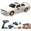 Hylukon Macchina Telecomandata 2,4 GHz RC Drift Car - 30 km/h, Scala 1/16, Macchina da Drift da Corsa con Luci Anteriori e Posteriori Stile Retrò