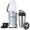 nutribullet Set da 8 pezzi 1200 - estrazione 1200 W - Miscela frutta congelata, noci e ghiaccio - include 1 tazza in acciaio isolante da 900 ml, 1 tazza colossale da 900 ml, 2 anelli con manico e 2