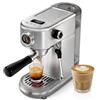 HIBREW Macchina per caffè espresso programmabile, H10B, acciaio inox spazzolato, temperatura regolabile e volume tazza, pulitore a vapore per montalatte