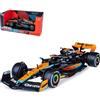 JAMARA 402607 McLaren MCL60 2023 Diecast 1:24 - Modellino auto giocattolo per bambini, modello mini veicoli in miniatura, idea regalo per bambini, sinistra/destra, licenza ufficiale, nero