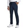Pioneer Camp Pantaloni da golf da uomo, elasticizzati, traspiranti, lunghi, con elastico in vita e 3 tasche funzionali, Blu scuro, 36 W/32 L