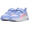 PUMA Trinity 2 LT AC+ PS Sneaker, White-Pink Shimmer-Intense Lavender, 12.5 UK Bambino, Puma Bianco Rosa Shimmer Intense Lavanda, 31.5 EU
