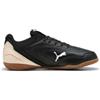 PUMA TRUCO IV JR Scarpe da Calcio, Bianco-Arancio, Argento Brillante, 36, Puma Bianco Arancione Glow Vibrant Silver, 35.5 EU