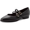 MARCO TOZZI Ballerine da Donna Morbido Plantare Feel Me Pelle Fodera Interna Morbida a Punta, Rosso (Red), 41 EU