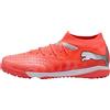 PUMA Donna Future 9 Partita TT Wn's Scarpa da Calcio, Glowing Red White Black Silver, 40.5 EU, Glowing Red Puma White Puma Black Puma, Silver, 40.5 EU