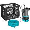 Gardena Set Pompa Immersione 20000 Basic Pompe: Set di protezione contro gli allagamenti, Portata elevata, Pompa combinata per acque chiare e sporche, Attivazione automatica (9019-47 9019-28)
