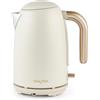 Salter Pebble Bollitore 3KW - 1,7L Ebollizione Rapida, Filtro Anticalcare Rimovibile, Indicatore del Livello dell'Acqua, Base a 360°, Sensore di Ebolizione a Secco, Pietra