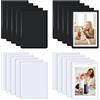 XTUDOU® 20 Pezzi Calamita Portafoto Magnetico, Portafoto Magnetico Frigo da 5,5 * 8,4 cm, Mini Cornici Magnetiche per Foto, per Cornici Magnetiche, Foto E Cartoline per Mini Frigoriferi