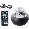 Ziyonix Proiettore Stelle, Increspature dell'acqua LED Luce Notturna con Telecomando USB Ricaricabile Proiettore Cielo Stellato Lampada per Bambini/Adulti/Regalo/Decorazioni