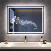 STARLEAD Specchio-Bagno-con-Luce 60x80 cm, Specchio-LED-Bagno-con-Bluetooth, 3 Colori Luce, Dimmerabile, Antifog, Memoria, IP44, Vetro Temperato HD, Orizzontale/Verticale