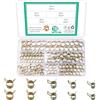 Vwoqiy 150 Pezzi Fascette Stringitubo a Molla, Morsetto per Tubo Flessibile a Molla, Fascetta Stringitubo per Tubo Flessibil - 6mm/7mm/8mm/9mm/10mm